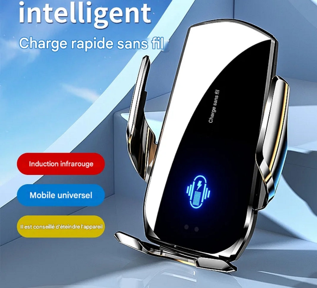 Grip Auto -Chargeur Sans Fil Intelligent